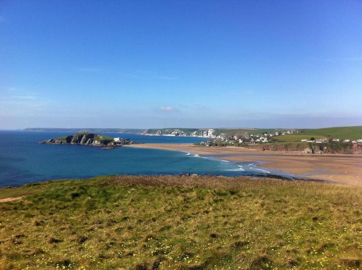 Апартаменты 9 The Downs, Thurlestone, South Devon On The Coastal Footpath Overlooking Burgh Island Экстерьер фото