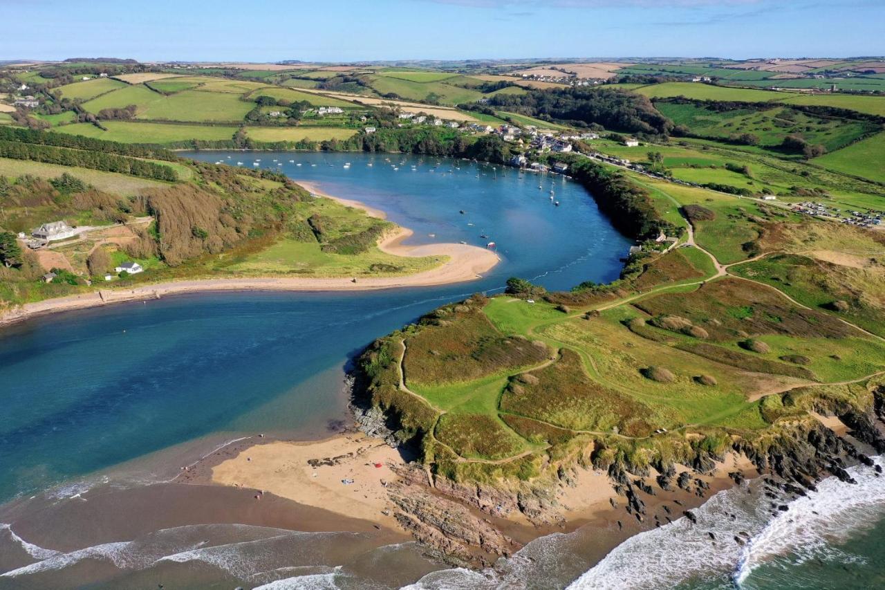 Апартаменты 9 The Downs, Thurlestone, South Devon On The Coastal Footpath Overlooking Burgh Island Экстерьер фото